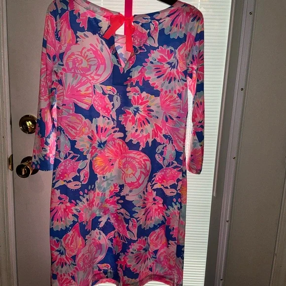 Lilly Pulitzer NWT Noelle Dress Navy Bayside Stripe Size S - Picture 9 of 16